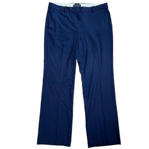 Talbots — Windsor Wide Leg Navy Trouser Pants Business Women’s Size 10